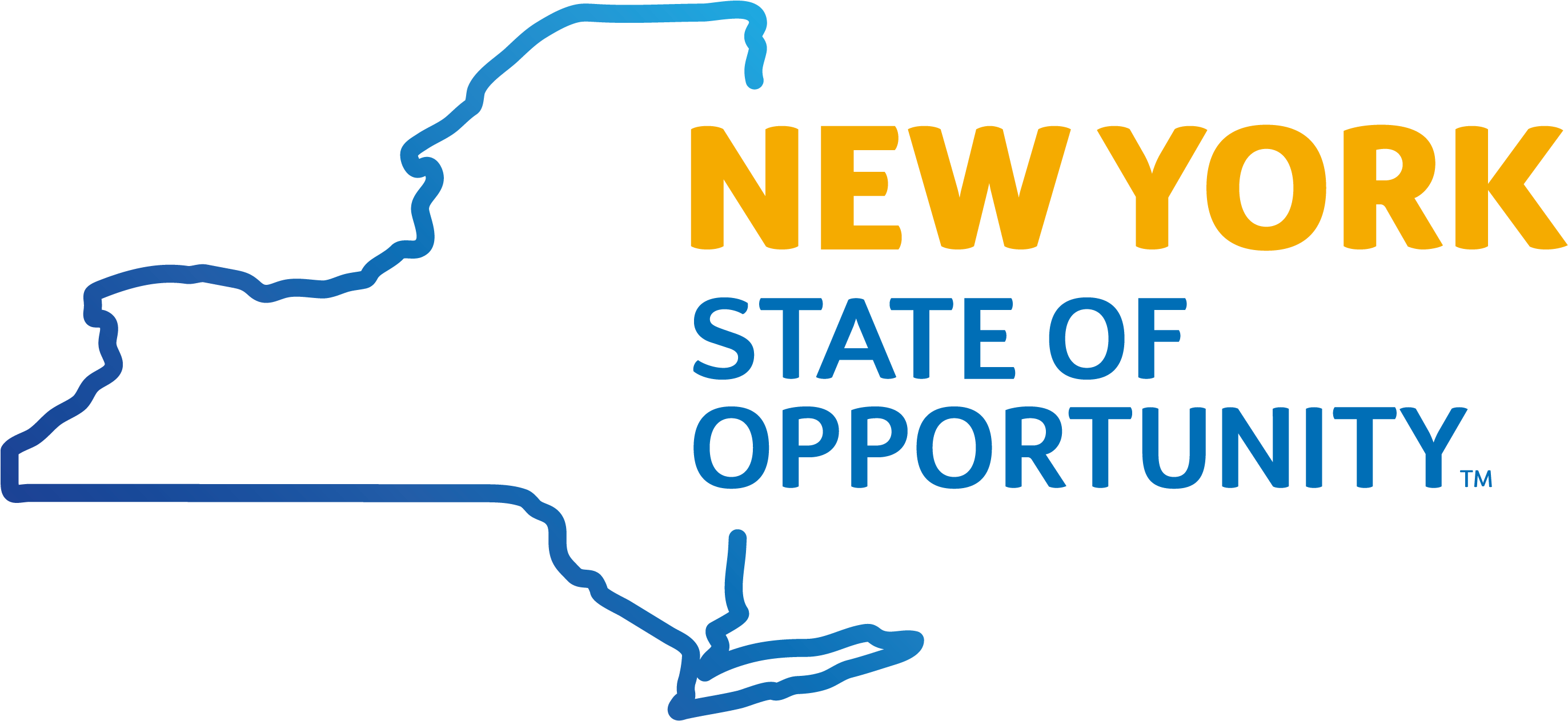 New York State Of Opportunity Logo (3176x1693), Png Download