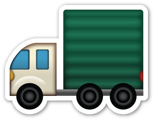 Articulated Lorry Emoji Stickers, Smileys, Child Development, - Taxi Emoji Transparent Background (528x413), Png Download