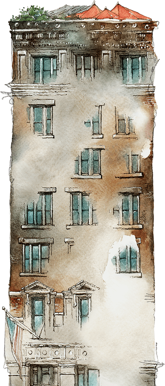 Roof At Park South (600x1328), Png Download