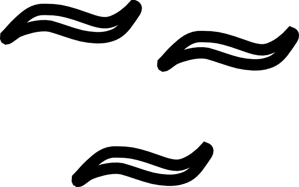 Fog Clipart Gust Wind - Wind Lines Clip Art (600x376), Png Download