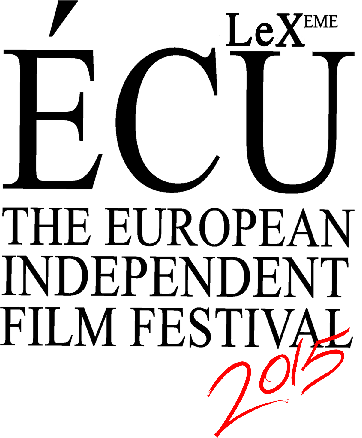 Ecu Logo - Écu The European Independent Film Festival (1500x1500), Png Download