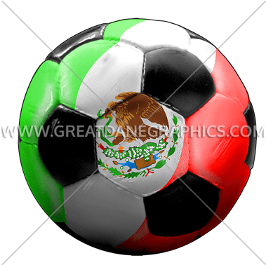 Mexico Ball - Mexico Soccer Logo Baseball Sleeve Shirt (385x377), Png Download