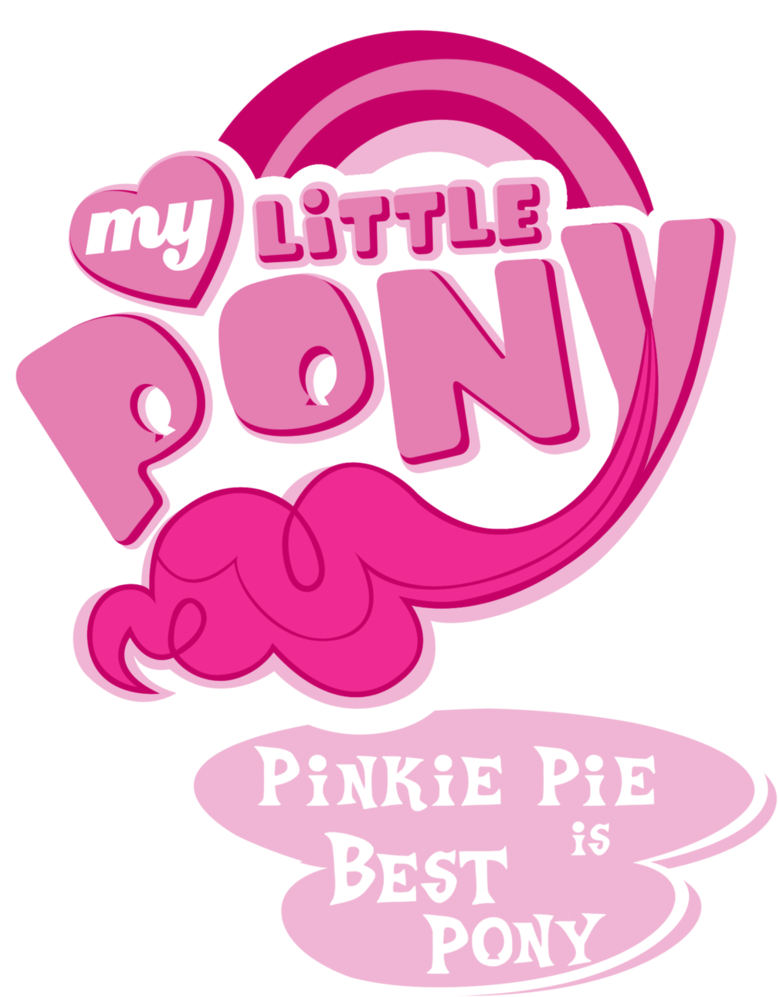My Little Pony Logo - Pinkie Pie Equestria Girl Rainbow Rocks (791x1009), Png Download