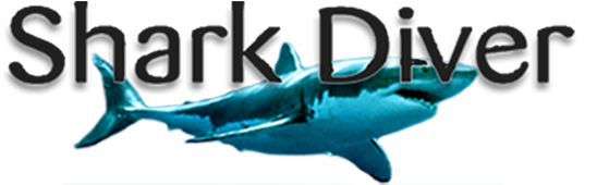 Sharkdiver Sharkdiver Sharkdiver Sharkdiver - Great White Sharks Hawaiian Shirts (576x280), Png Download