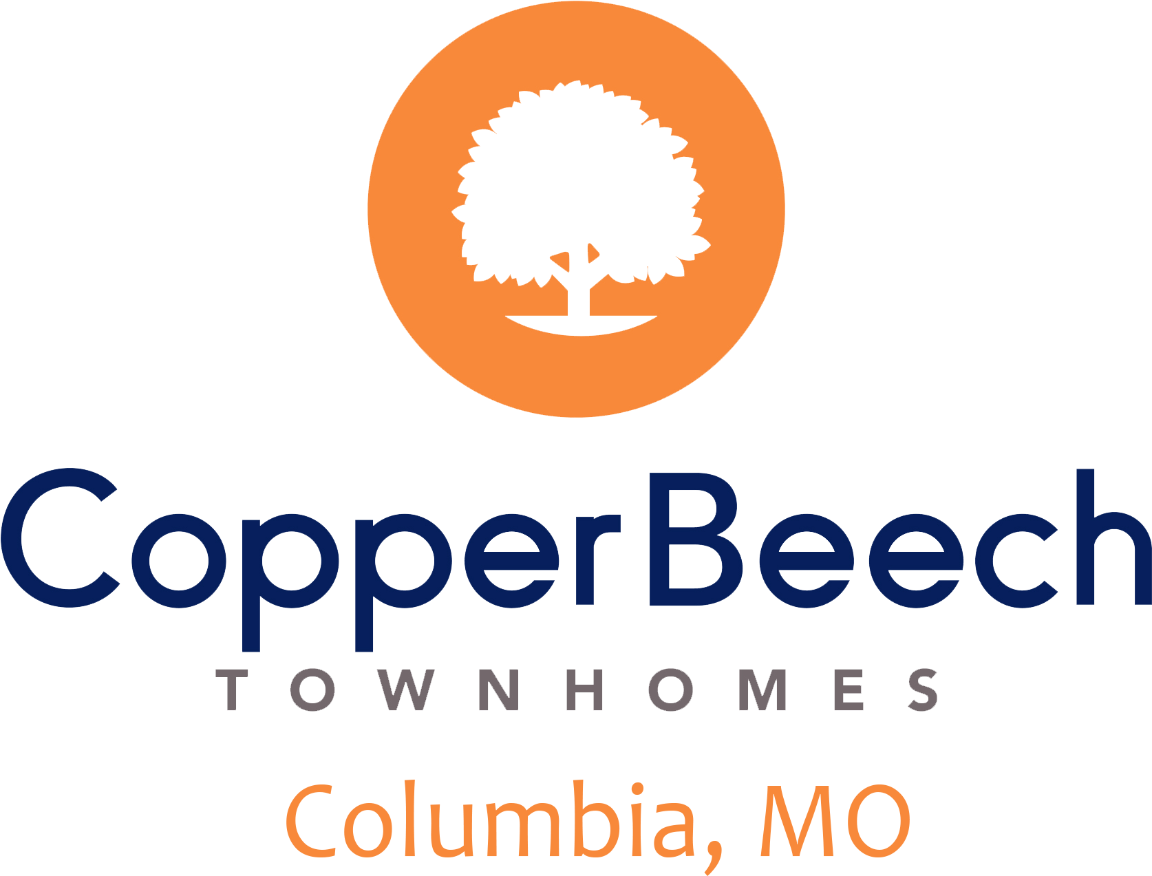 Copper Beech Townhomes Logo (2300x1424), Png Download