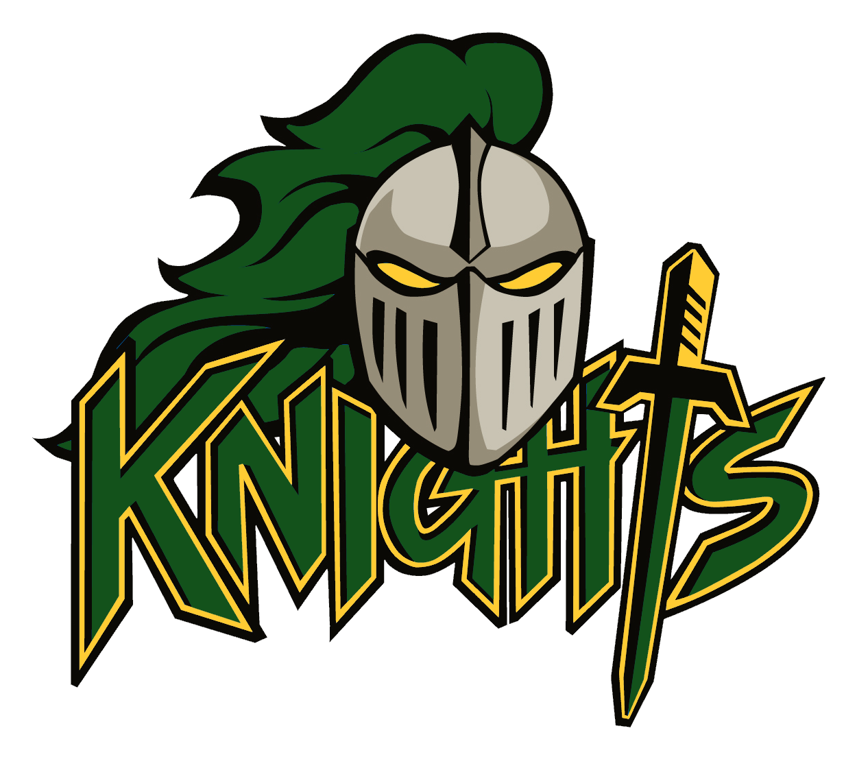 North Central Knights - North Central High School Logo (1353x1153), Png Download