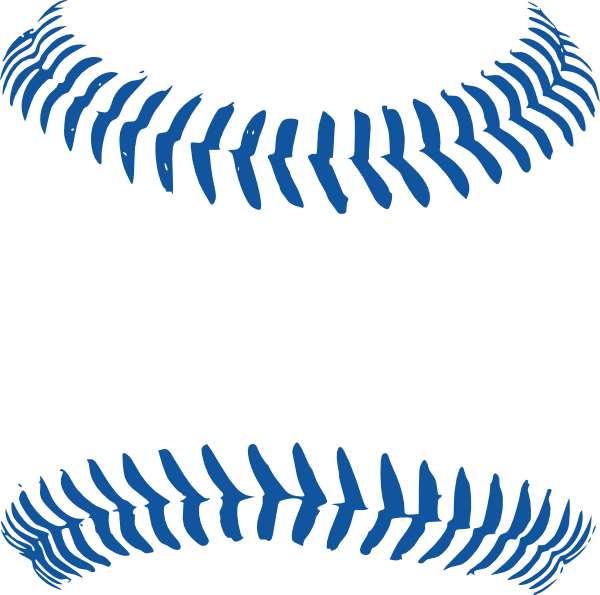 How To Set Use Blue Option 3 Stitching Baseball Svg (600x595), Png Download