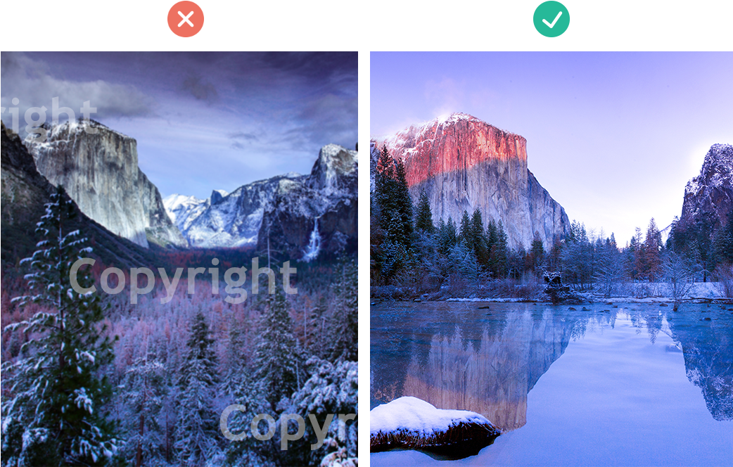 How To Add Text To Images Quick Tips For Creating Social - Yosemite Im Winter Karte (1041x688), Png Download
