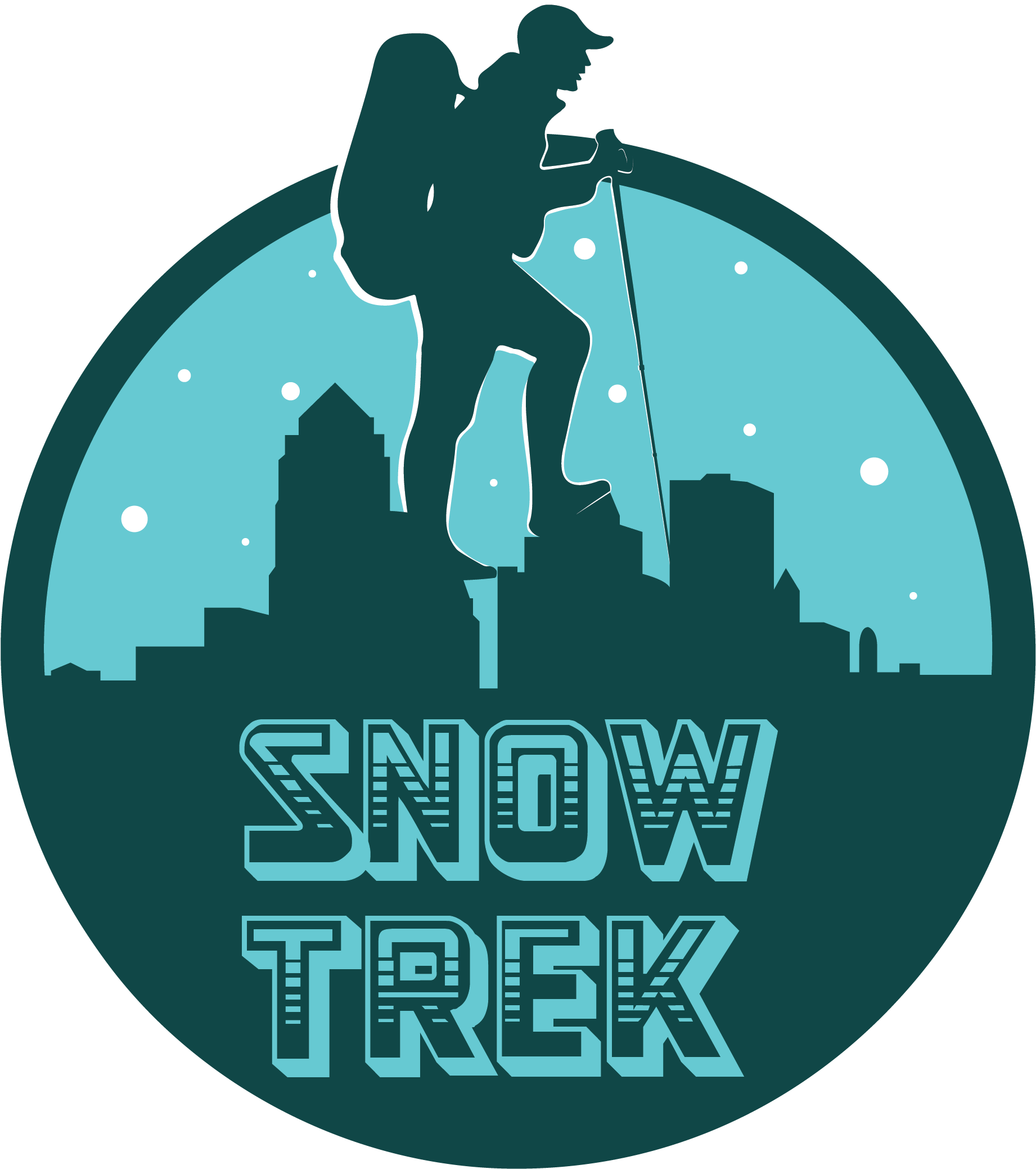 40 Pm 66427 Snow Trek Logo 02edit 4/4/2017 - Illustration (2550x3300), Png Download