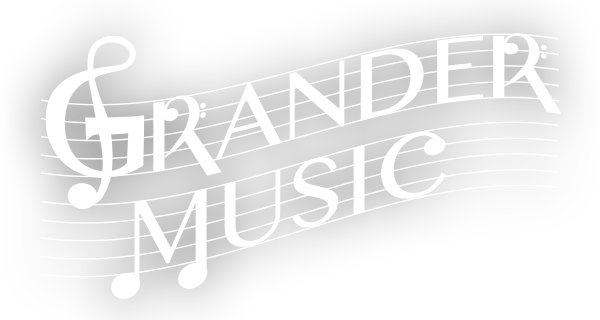 Grander Music - Calligraphy (600x320), Png Download