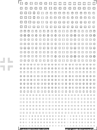 1/600 German Balkan Crosses White Outline - Ww2 Decals 1 300 (416x603), Png Download