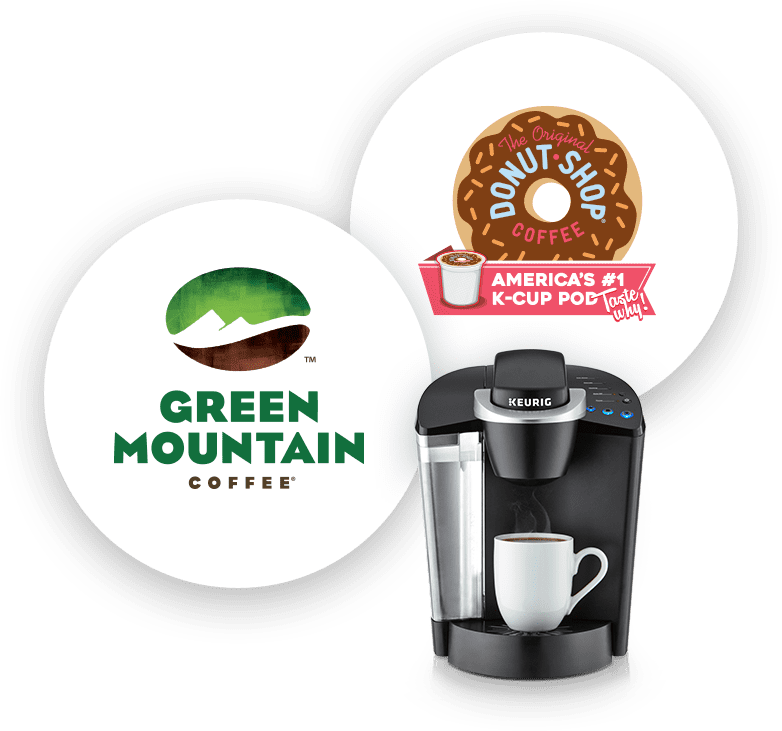 Keurig Machine - Original Donut Shop Sweet & Creamy Regular Coffee (782x731), Png Download