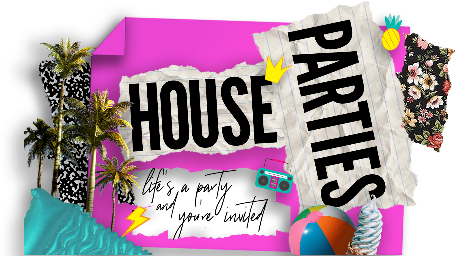 House Party Png (1579x887), Png Download