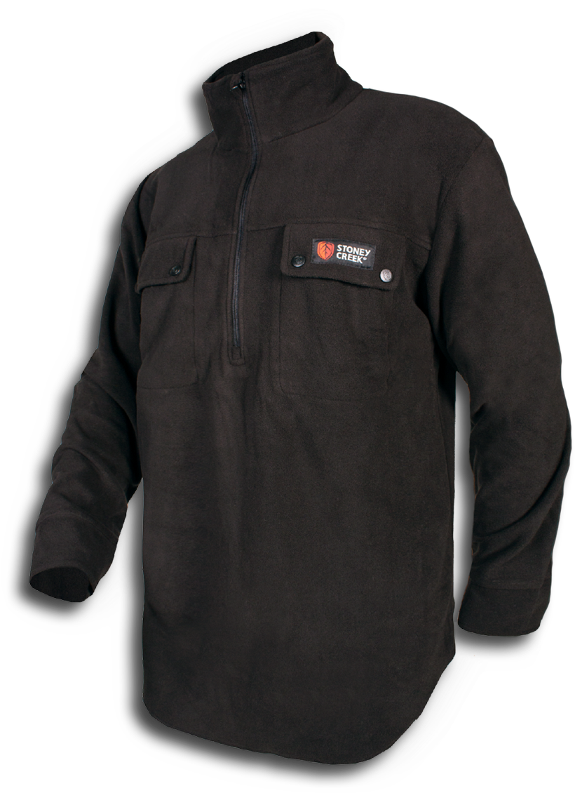 Stoney Creek Long Sleeve Bush Shirt Pocket - 5.11 Job Shirt Black (966x1200), Png Download