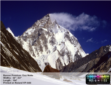 Premium Vinyl Banner - K2 (375x375), Png Download