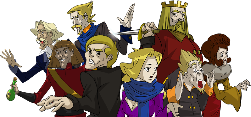 Close - Cartoon (809x373), Png Download