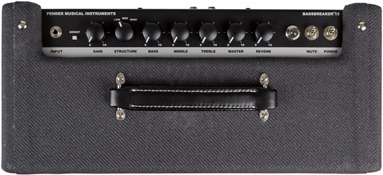 Fender Bassbreaker 15w Tube Guitar Amp Head - Fender Bassbreaker 15 Tube Guitar Combo Amplifier (548x496), Png Download