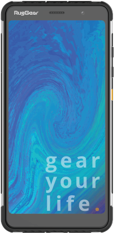 Rg850 - Ruggear Rg850 5.99" Dual Sim 4g 4000mah Black Hardware/electronic (395x542), Png Download
