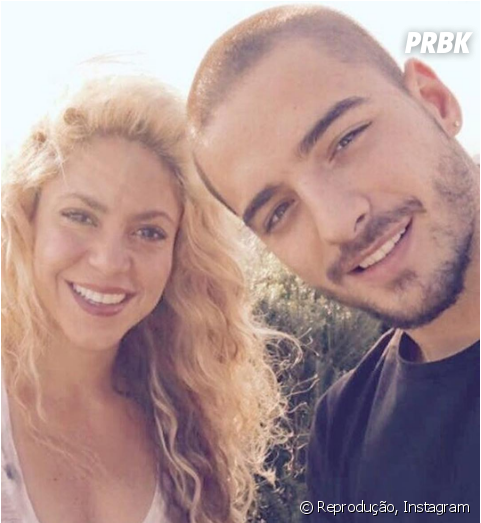 Os Colombianos Shakira E Maluma Apostam Em Parceria - Maluma Shakira (624x600), Png Download