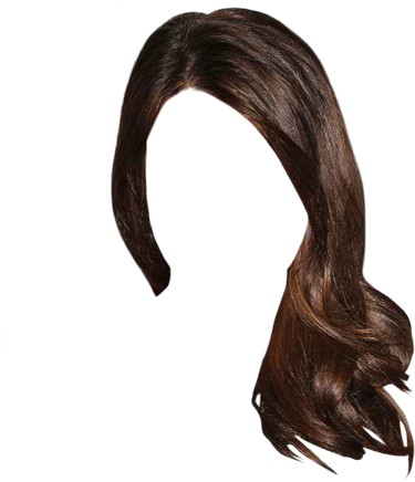 Maia Mitchell Long Straight Casual Hairstyle - Wig (521x625), Png Download