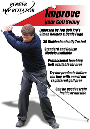Improve Your Golf Swing With The Power Hip Rotator - Pitch And Putt (300x442), Png Download