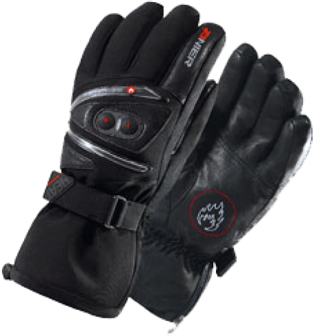 Zanier Hot Gtx Women's Heated Mittens (500x500), Png Download