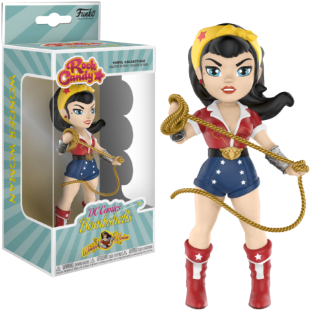 Funko Rock Candy Dc Bombshells (541x541), Png Download