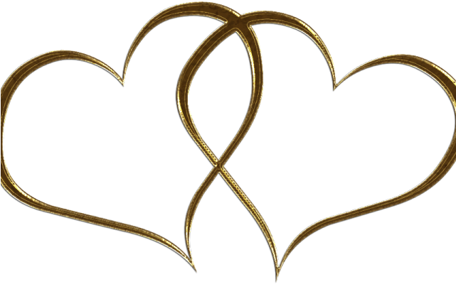 Small Heart Clipart - Transparent Png Heart Wedding (640x480), Png Download