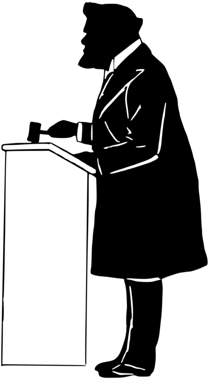 Auctioneer Gavel Online Auction Computer Icons - Auctioneer Icon (413x749), Png Download