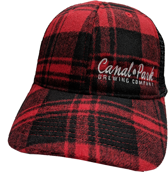 Cpb Buffalo Plaid Trucker Hat - Canal Park Brewing Company (600x600), Png Download