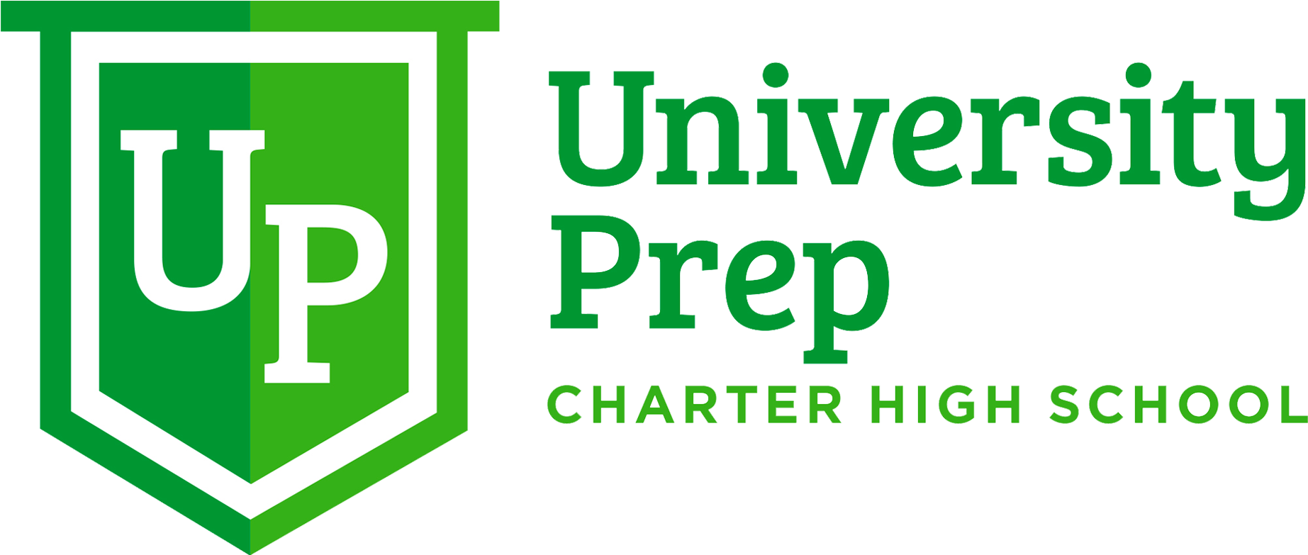 Ann's Avenue, 4th Floor, Bronx, Ny - University Prep Logo (2003x848), Png Download