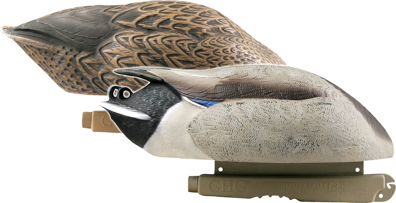Greenhead Gear Pro-grade No-head Mallard Feeder Decoys (1600x1417), Png Download