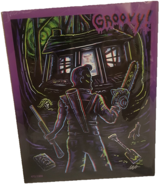 Signed Bam Box Horror Ash Vs The Evil Dead 3d Fan Bred - Riddler (768x1024), Png Download