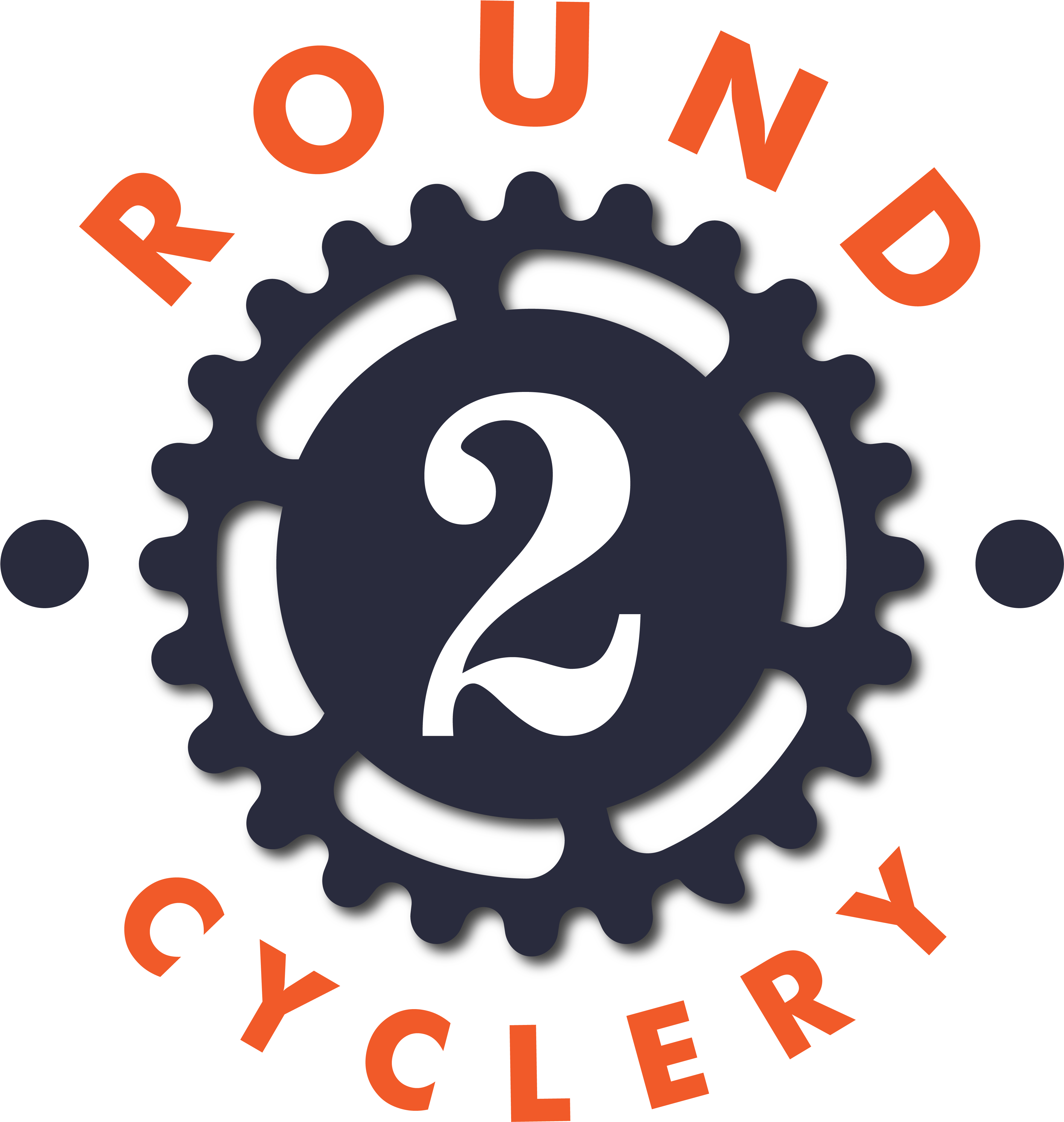 Round 2 Cyclery Logo-01 - Vector Graphics (5000x5000), Png Download