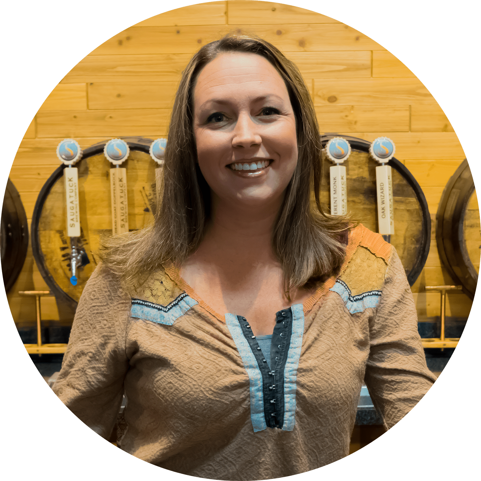 Tiffany Barton - Saugatuck Brewing Company (1618x1618), Png Download