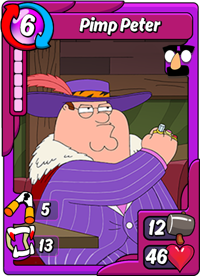Pimp-peter - Family Guy Pimp Peter (450x600), Png Download