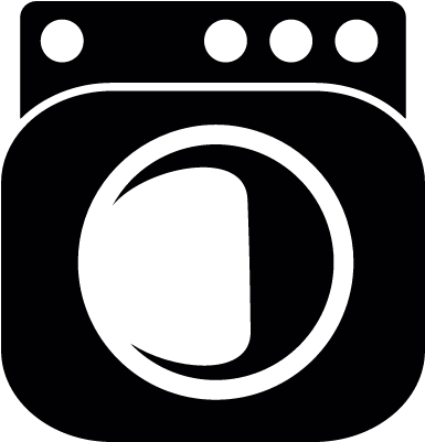 Vintage Washing Machine Vector - Стиральная Машинка Иконка (400x400), Png Download