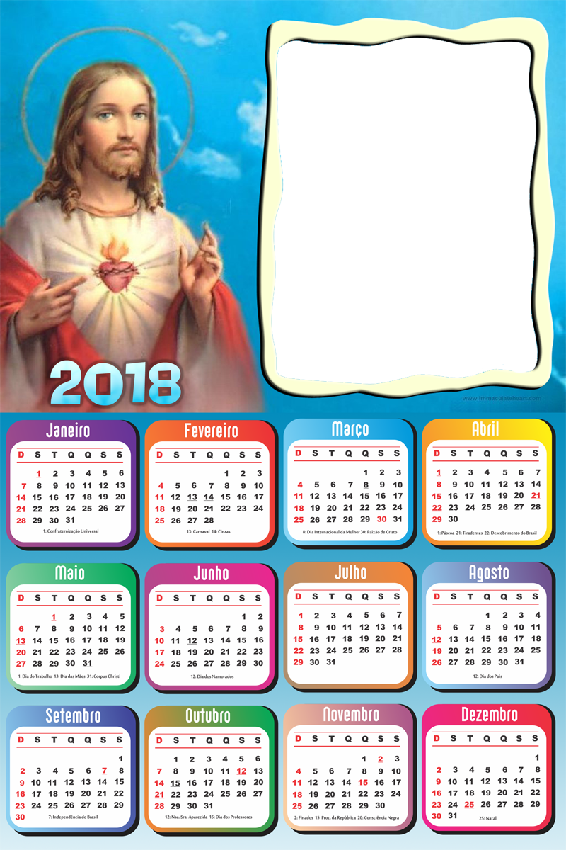 Molduras Calendrios Grtis - Calendario 2019 Peppa Pig (800x1200), Png Download