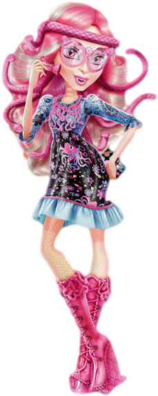 Tumblr Mwy5mku1ni1rxlukvo1 500 - Monster High Frights Camera Action Viperine (416x607), Png Download