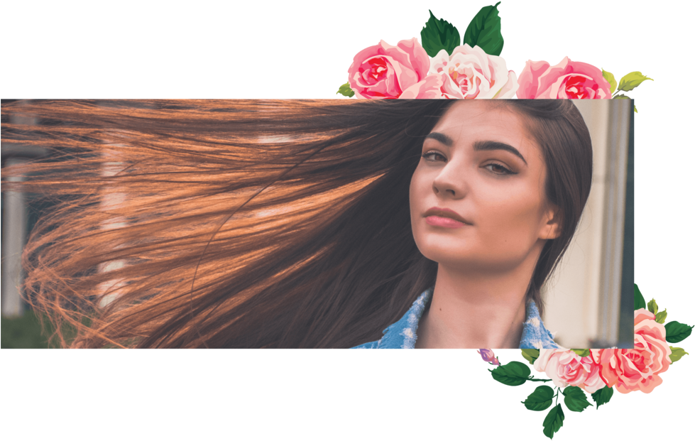 Couture Beauty Hair Extension Salon Represents Lindsey - Girl (1000x643), Png Download