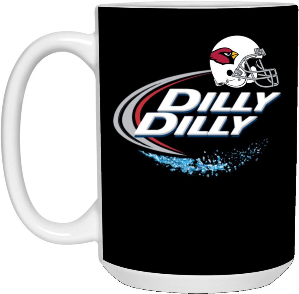 Ari Arizona Cardinals Dilly Dilly Bud Light Mug Cup - Bud Light Dilly Dilly Logo (1024x1024), Png Download
