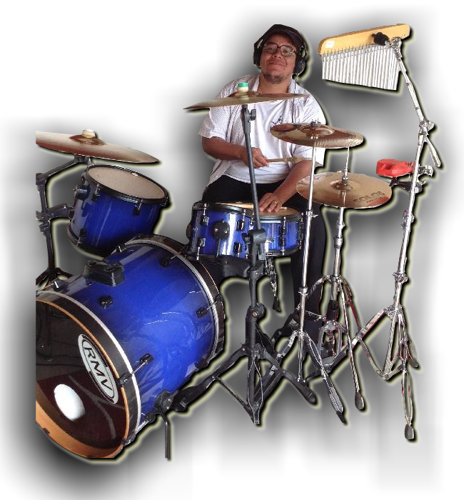 Eu Bateria - Drummer (650x700), Png Download