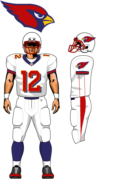 Azaway - Arizona Cardinals (488x606), Png Download
