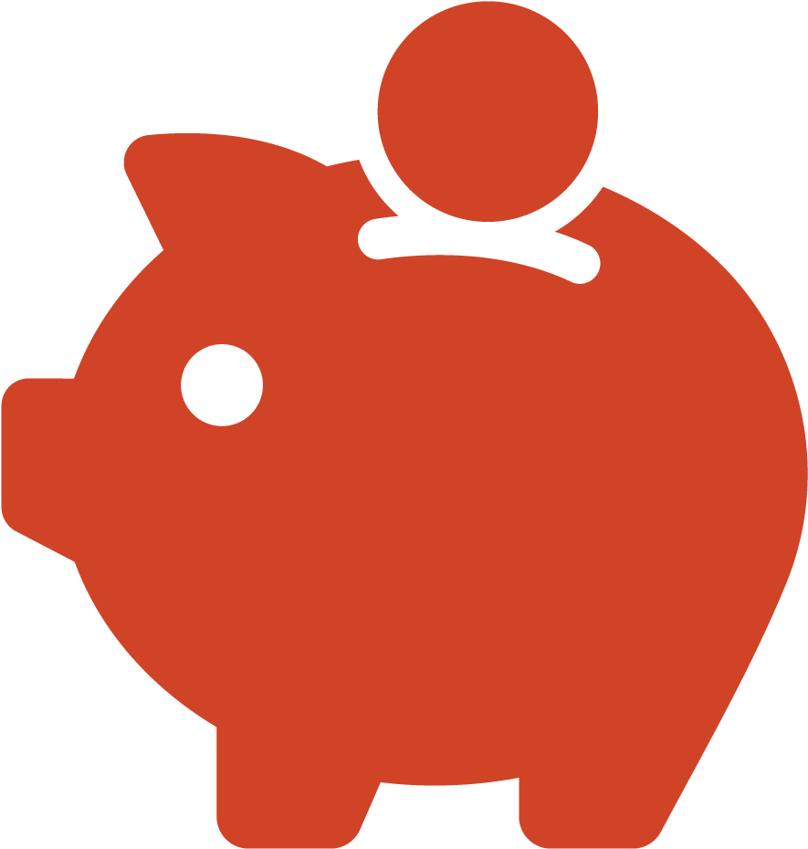 Free Download Piggy Bank Icon Png Clipart Bank Computer - Piggy Bank Icon Png (1000x1000), Png Download