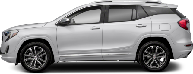 Denali 2018 Gmc Terrain Suv Denali - 2018 Gmc Terrain Denali White (640x248), Png Download