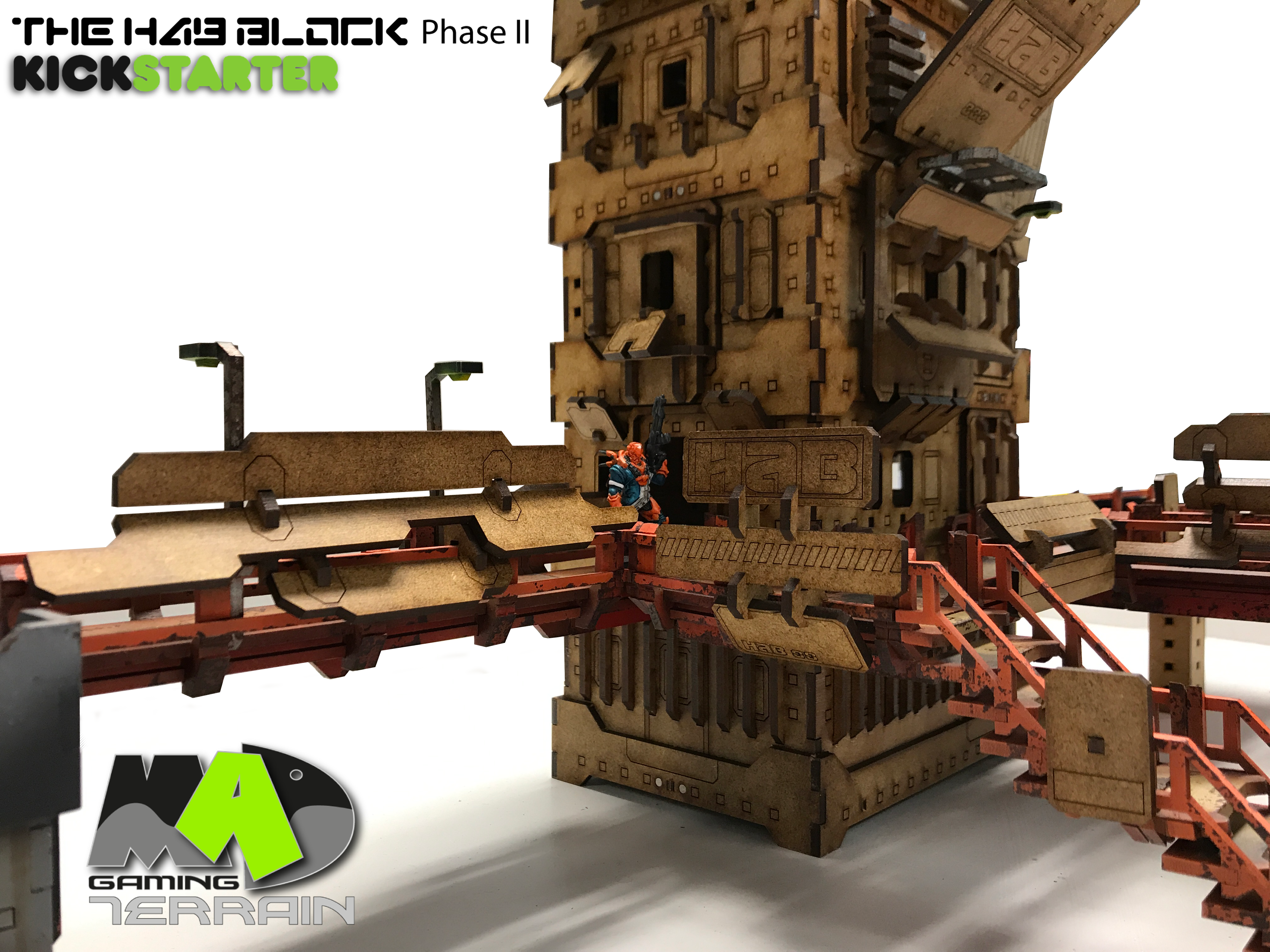 The Hab Block Phase Ii Kickstarter From Mad Gaming - Infinity The Game (4032x3024), Png Download