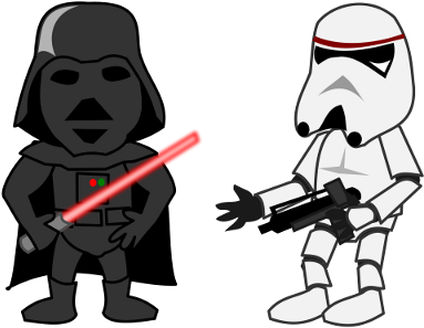 Star Wars Father Day Cards (400x320), Png Download