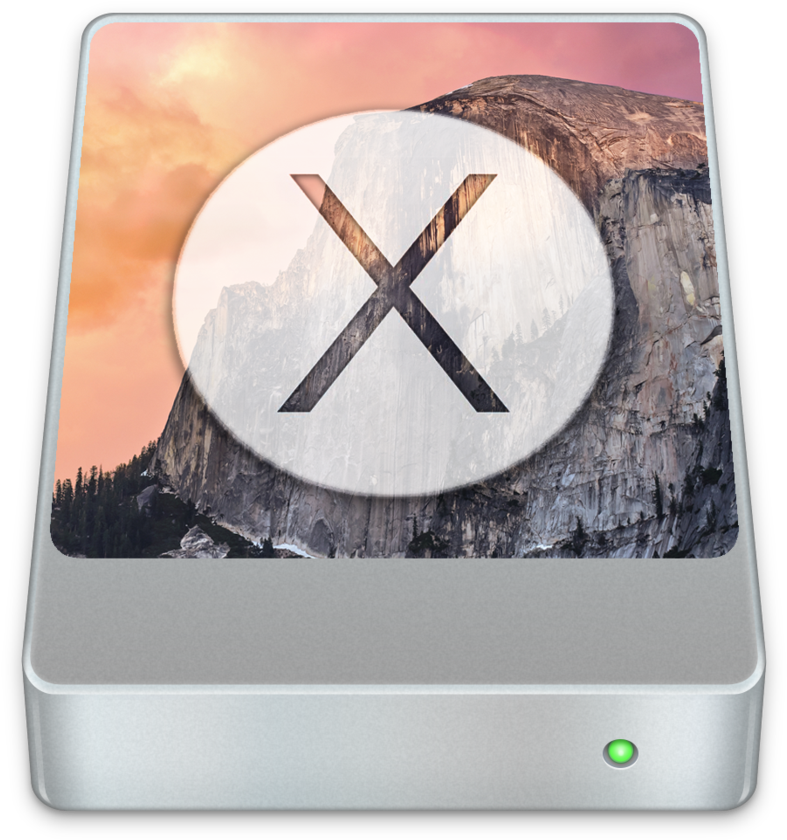 Os Disk Icon - Mac Disk Icon (894x894), Png Download