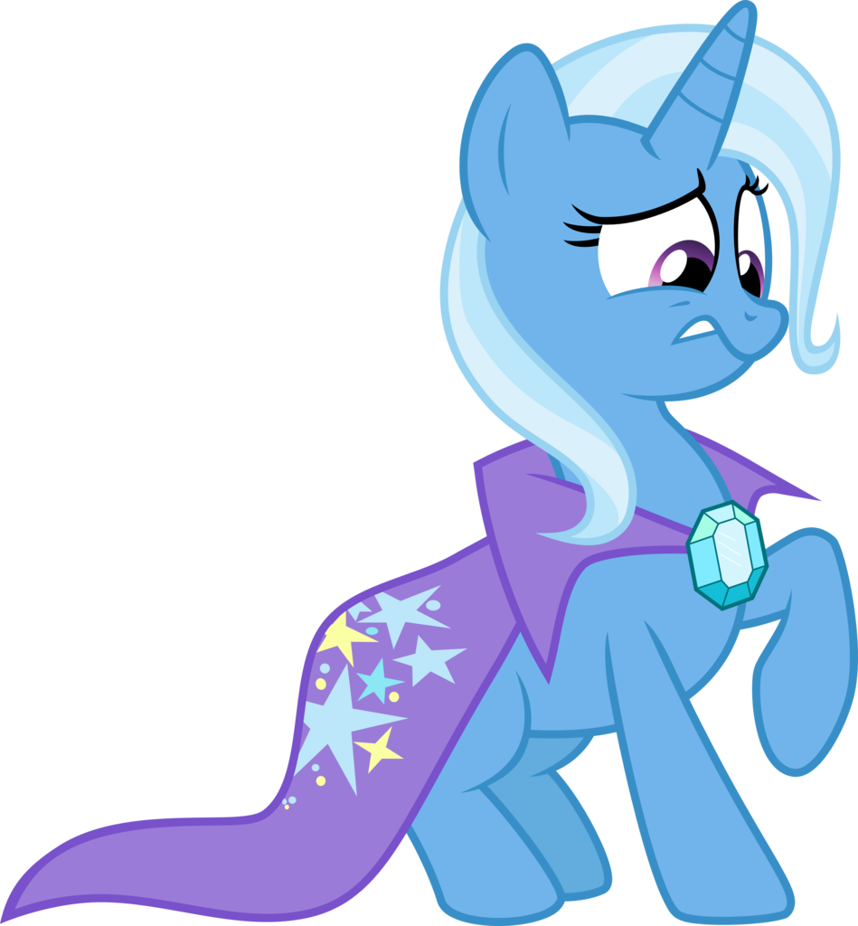 Jeatz-axl, Disturbed, Female, Mare, Pony, Safe, Simple - Great And Powerful Trixie (949x1024), Png Download
