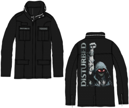 Five Finger Death Punch Military Jacket (550x550), Png Download